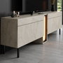 Hanah Home Nova - Soporte para TV Travertino